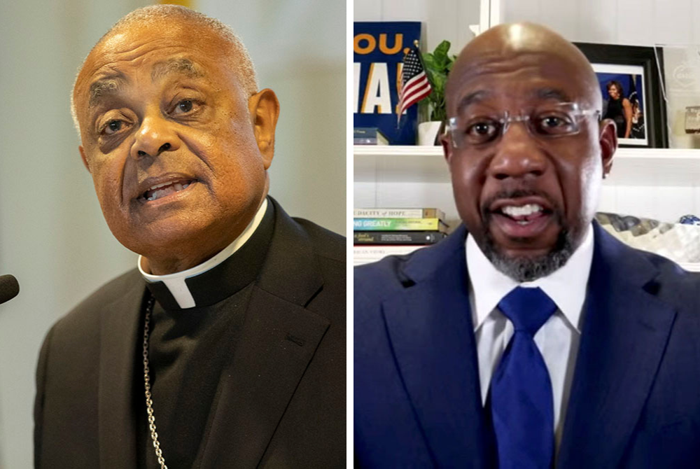 Cardinal Gregory, Sen.elect Warnock have a history of collaboration